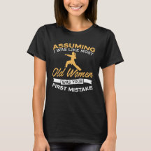 Funny Old Women Karate Lovers