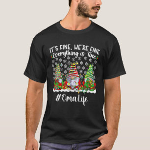 Funny Oma Grandmother Christmas Oma Grandma Xmas P T-Shirt