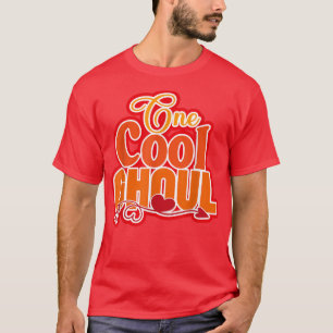 Funny One Cool Ghoul Halloween T-Shirt
