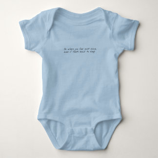 Funny One Piece Baby Bodysuit