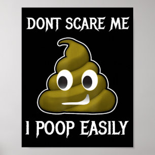 Funny Op Shirt, Don't E Me I Op Easily Adul Poster