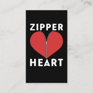 Funny Open Heart Surgery Recovery Bypass Business Card