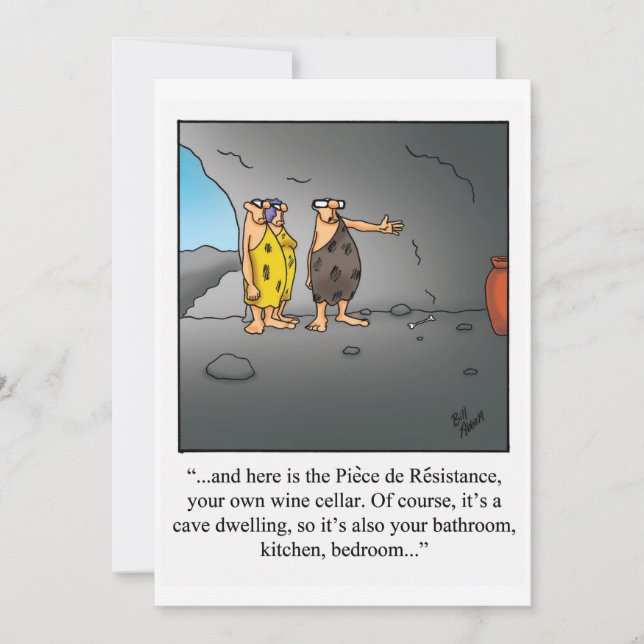 Funny Open House/New Home Invitations (Front)