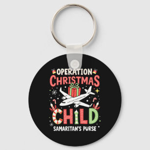 Funny Operation Christmas Child Family Matching Xm Key Ring