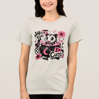 Funny Opossum Hex You, I'm Cute Shirt