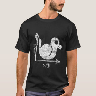 Funny Optical Illusion Gift Idea Duck Or Rabbit T-Shirt
