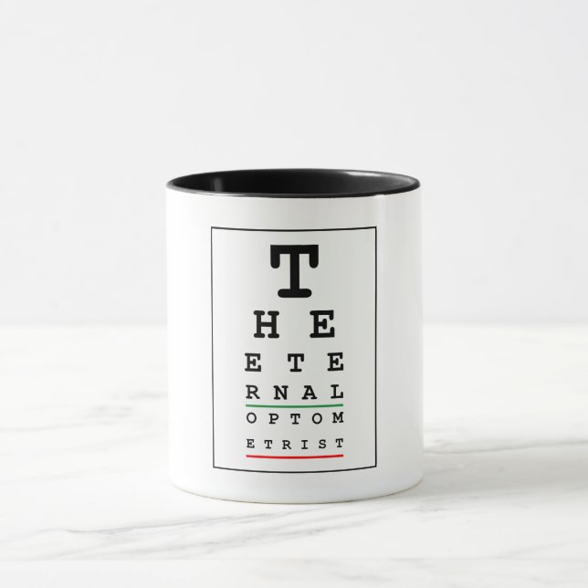 Funny Optician Mug (Center)