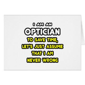 Funny Optician T-Shirts and Gifts