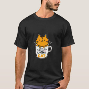 Funny Orange Cat Coffee Mug Cat Lover T-Shirt