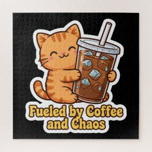 Funny Orange Cat Jigsaw Puzzle