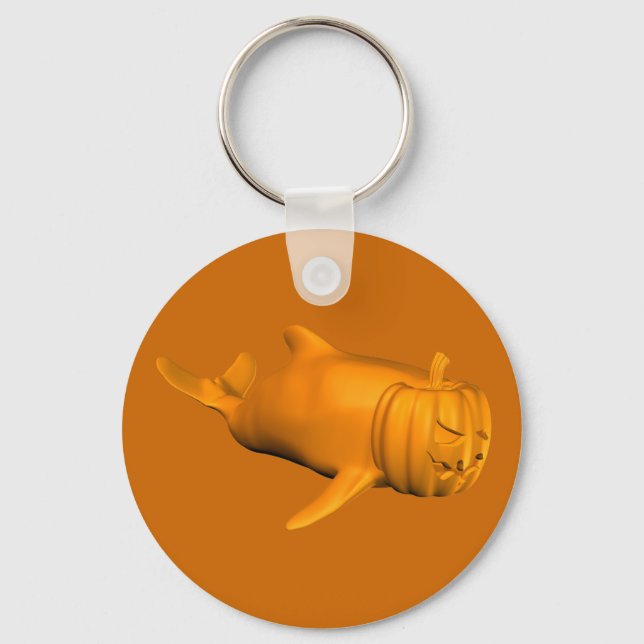 Funny Orcinus orca Key Ring (Front)