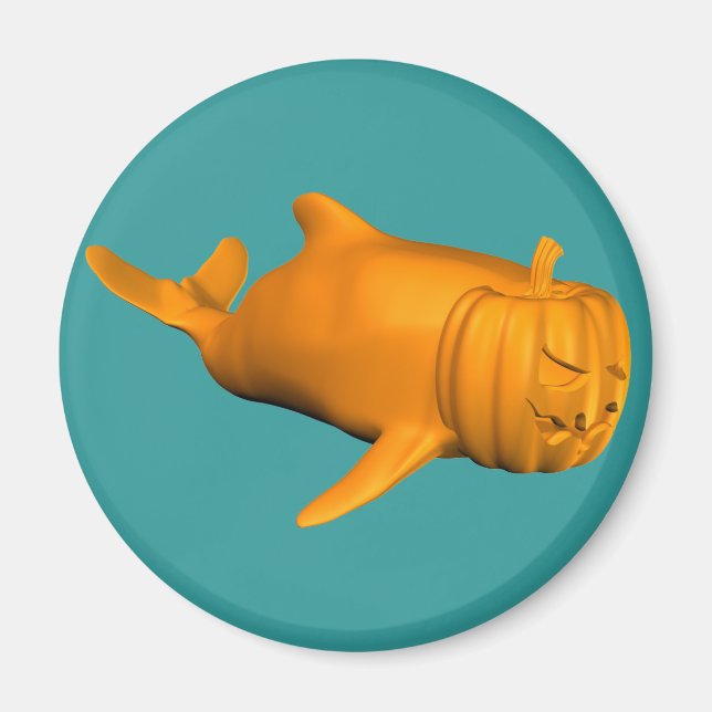 Funny Orcinus orca Magnet (Front)