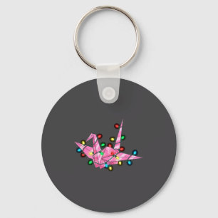 Funny Origami Christmas Graphics Lights Lover Key Ring