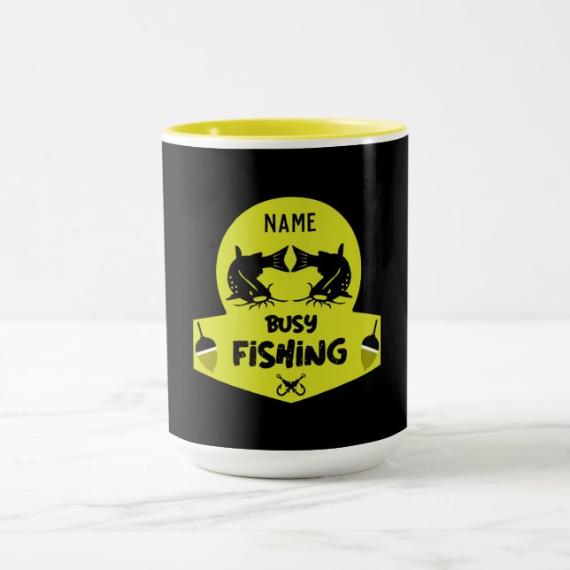 Funny original fishing gifts  mug (Center)