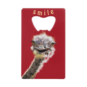 Funny Ostrich Bottle Opener