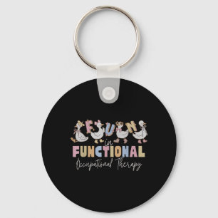 Funny OT Silly Goose Fun in Functional Key Ring