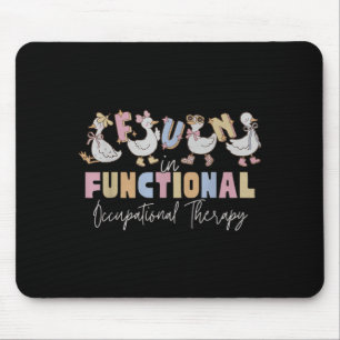 Funny OT Silly Goose Fun in Functional Mouse Pad