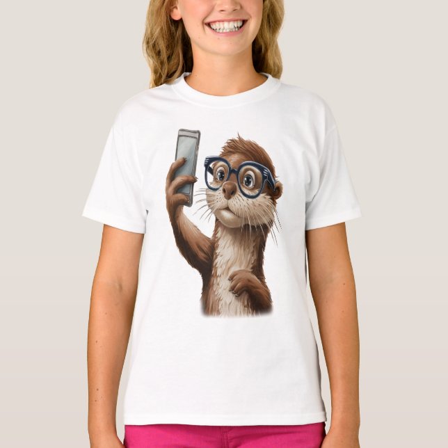 funny otter T-Shirt (Front)