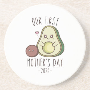 Funny Our First Mother's Day  Coaster