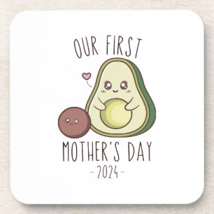 Funny Our First Mother's Day Coaster