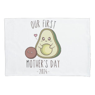 Funny Our First Mother's Day Pillowcase