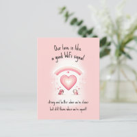 Funny Our love is like | Distant Valentine's Day