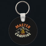 Funny Outdoor Camping Gifts Men Women Master Of Ca Key Ring<br><div class="desc">Funny Outdoor Camping Gifts Men Women Master Of Campfire</div>