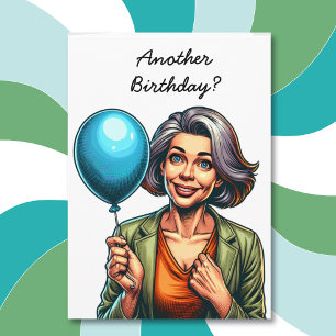 Funny Over the Hill Aging Humour Birthday for Her Card