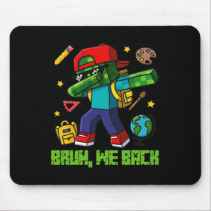 Funny Oversize Design Ck To School Mouse Pad
