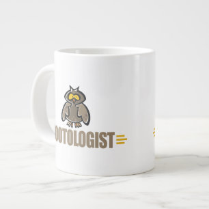 Funny Owl Large Coffee Mug