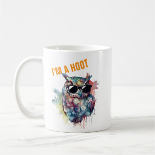 Funny Owl Mug - I'm A Hoot Custom Coffee