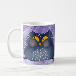 "Funny Owl Mug Wrap – Cute and Hilarious Owl mug