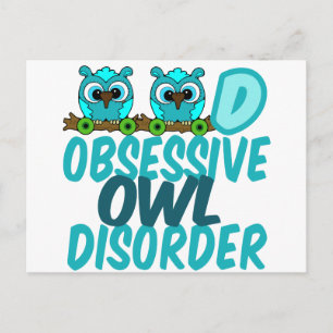 Funny Owl Postcard