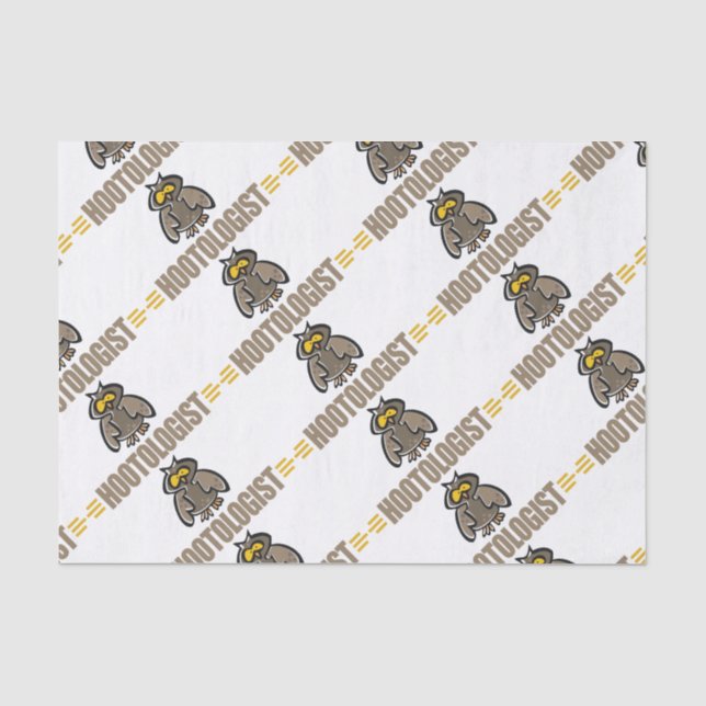Funny Owl Tissue Paper (Front)