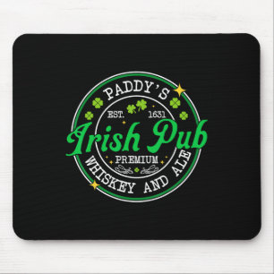 Funny Paddy's Irish Pub Whiskey Beer Ireland St Pa Mouse Pad