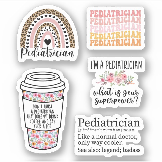 Funny Paediatrician Pack (Front)