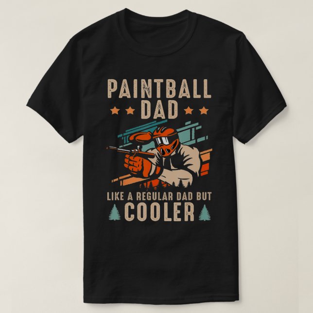 Funny Paintball Dad Definition Paintballing  3  T-Shirt (Design Front)