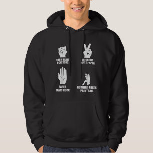 Funny Paintball Sports Shooting Paint Gift Men Hoodie