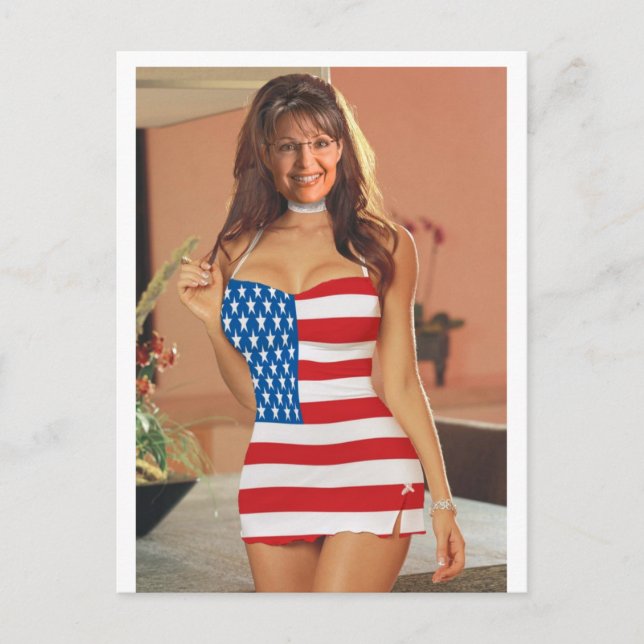 Funny Palin 2012 Postcard Palin t shirts (Front)