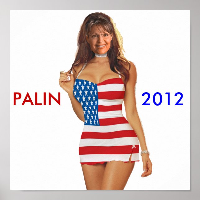 Funny Palin 2012 Poster (t shirt t shirts 2012) (Front)