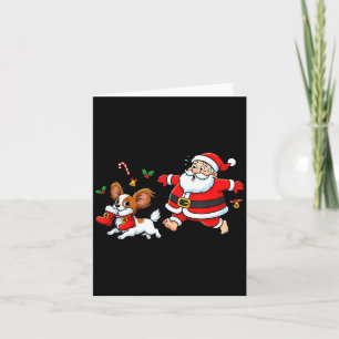 Funny Pallon Santa Claus Boots Christmas Womens Me Card