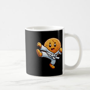 Funny Pancake Pan Karate Taekwondo Kick Boys Girl Coffee Mug