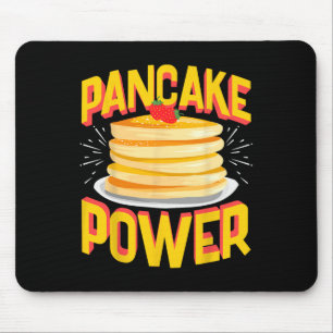 Funny Pancake Power  Mouse Pad