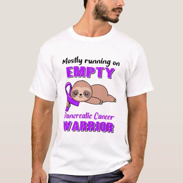 Funny Pancreatic Cancer Awareness Gifts T-Shirt (Front)