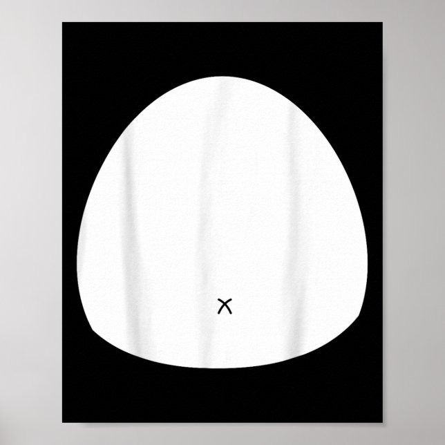 Funny Panda Costume, Halloween Decorations.  Poster (Front)