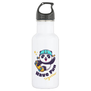 Funny Panda Cute For Animals Lover 532 Ml Water Bottle