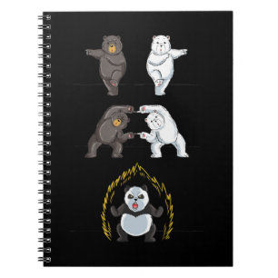 Funny Panda Cute Polar Bear Animal Lover Notebook