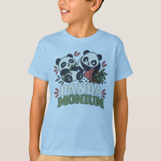 Funny Panda Humour Bamboos Pandas Lover Cute Anima T-Shirt