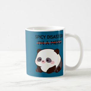 Funny panda meme kawaii sarcastic humour women gir coffee mug
