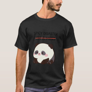 Funny Panda Meme Kawaii Sarcastic Humour Women Gir T-Shirt